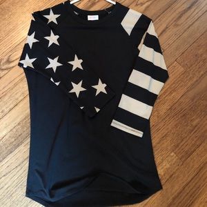Lularoe XS patriotic Americana Randy Like New